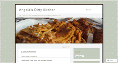 Desktop Screenshot of angelasdirtykitchen.wordpress.com