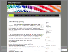 Tablet Screenshot of matamerahadv.wordpress.com