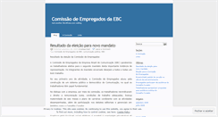 Desktop Screenshot of empregadosebc.wordpress.com