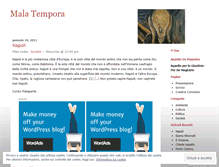 Tablet Screenshot of malatempora.wordpress.com