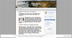 Desktop Screenshot of dinsdalepiranha.wordpress.com