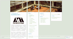 Desktop Screenshot of posgradohumanidadesuami.wordpress.com