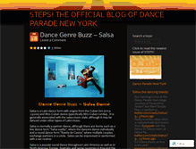 Tablet Screenshot of danceparadenewyork.wordpress.com