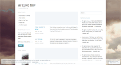 Desktop Screenshot of myeurotripblog.wordpress.com