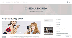 Desktop Screenshot of cinemakorea.wordpress.com