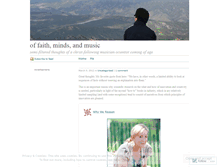 Tablet Screenshot of faithmindmusic.wordpress.com