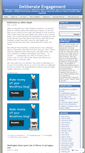 Mobile Screenshot of deliberateengagement.wordpress.com