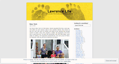 Desktop Screenshot of lawrencelife.wordpress.com