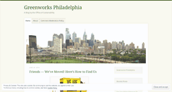Desktop Screenshot of greenworksphila.wordpress.com