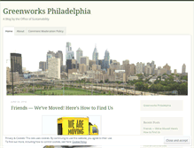 Tablet Screenshot of greenworksphila.wordpress.com