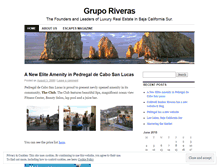 Tablet Screenshot of gruporiveras.wordpress.com