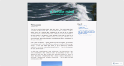 Desktop Screenshot of afertilemind.wordpress.com