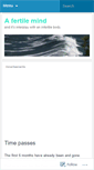 Mobile Screenshot of afertilemind.wordpress.com