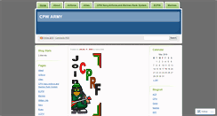 Desktop Screenshot of cpwarmy.wordpress.com