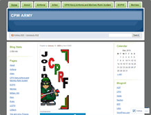 Tablet Screenshot of cpwarmy.wordpress.com