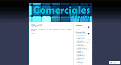 Desktop Screenshot of comercialesdetv2.wordpress.com