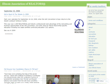 Tablet Screenshot of illinoisrealtor.wordpress.com