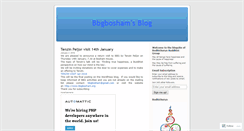 Desktop Screenshot of bbgbosham.wordpress.com