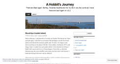Desktop Screenshot of hobbitsjourney.wordpress.com