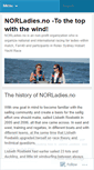 Mobile Screenshot of norladies.wordpress.com