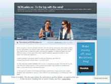 Tablet Screenshot of norladies.wordpress.com