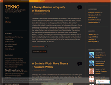 Tablet Screenshot of lesky.wordpress.com