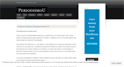 Desktop Screenshot of periodismoupb.wordpress.com