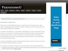 Tablet Screenshot of periodismoupb.wordpress.com