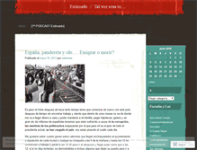 Tablet Screenshot of estimado.wordpress.com