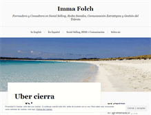 Tablet Screenshot of immafolch.wordpress.com