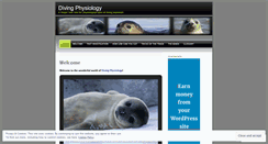 Desktop Screenshot of divingphysiology.wordpress.com