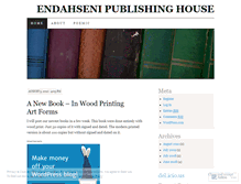 Tablet Screenshot of endahseni.wordpress.com
