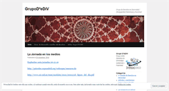 Desktop Screenshot of grupodediv.wordpress.com