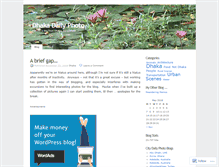 Tablet Screenshot of dhakadailyphoto.wordpress.com
