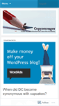 Mobile Screenshot of copywronger.wordpress.com