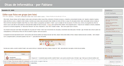 Desktop Screenshot of fabianopc.wordpress.com