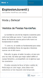 Mobile Screenshot of explosionj.wordpress.com