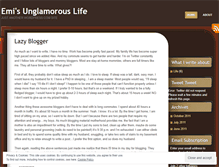 Tablet Screenshot of emisunglamorouslife.wordpress.com