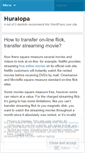 Mobile Screenshot of huralopa.wordpress.com