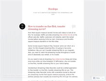 Tablet Screenshot of huralopa.wordpress.com