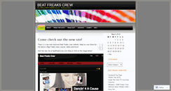 Desktop Screenshot of beatfreakscrew.wordpress.com