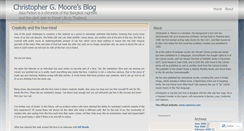 Desktop Screenshot of cgmoore.wordpress.com