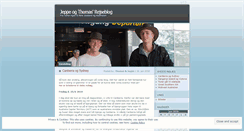 Desktop Screenshot of jeppeogthomas.wordpress.com
