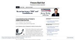Desktop Screenshot of fresnobailout.wordpress.com
