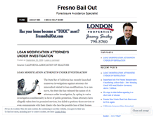 Tablet Screenshot of fresnobailout.wordpress.com