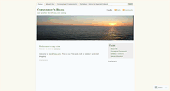 Desktop Screenshot of csinesiou.wordpress.com