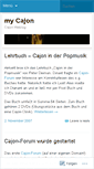 Mobile Screenshot of cajons.wordpress.com