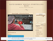 Tablet Screenshot of dmorri13.wordpress.com