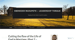 Desktop Screenshot of leadershiptorque.wordpress.com