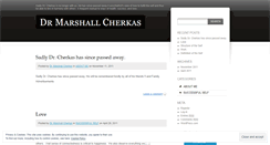 Desktop Screenshot of drmarshallcherkas.wordpress.com